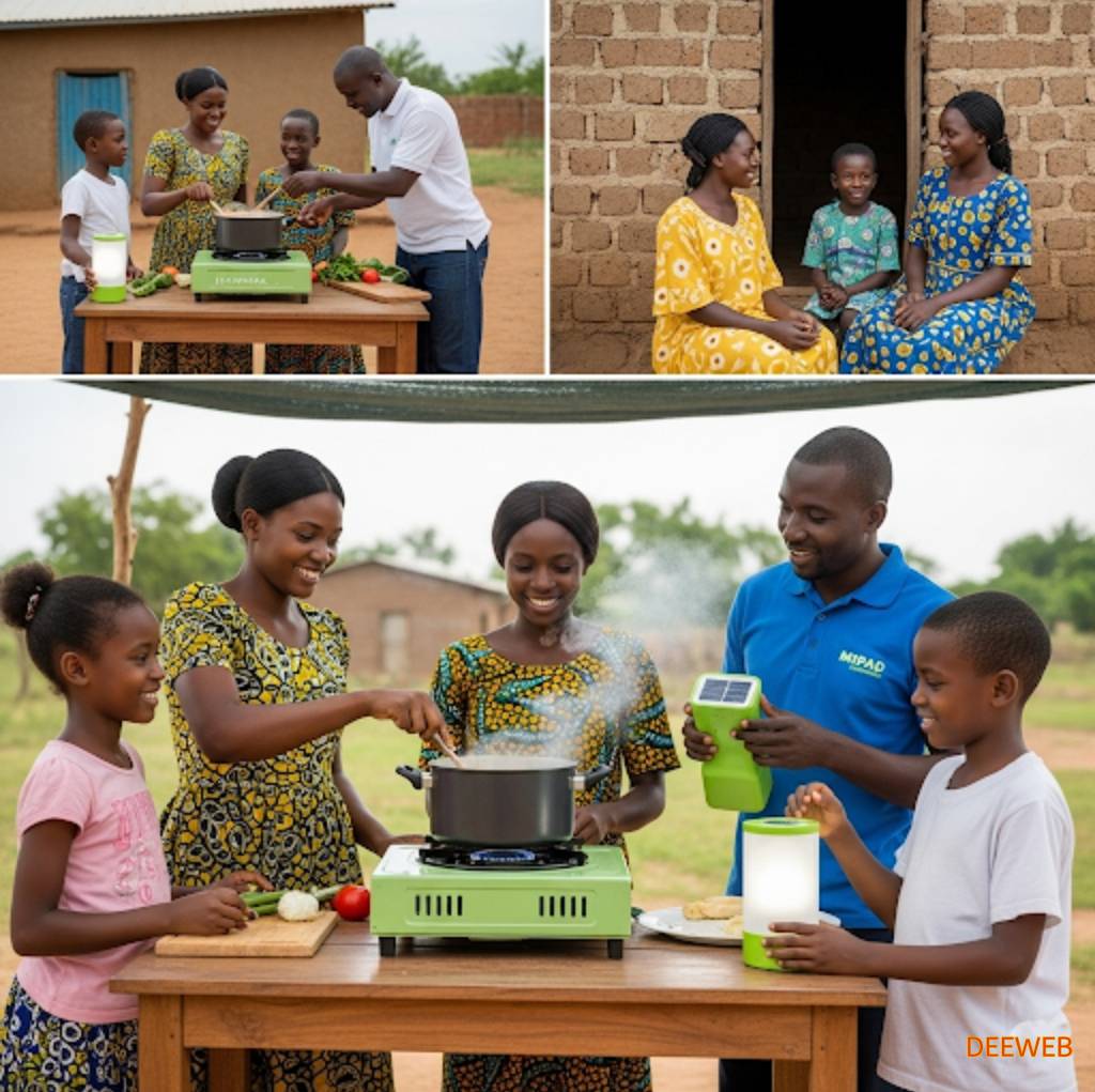 Clean Cooking and Green Energy for Households in Africa Mipad Africa
