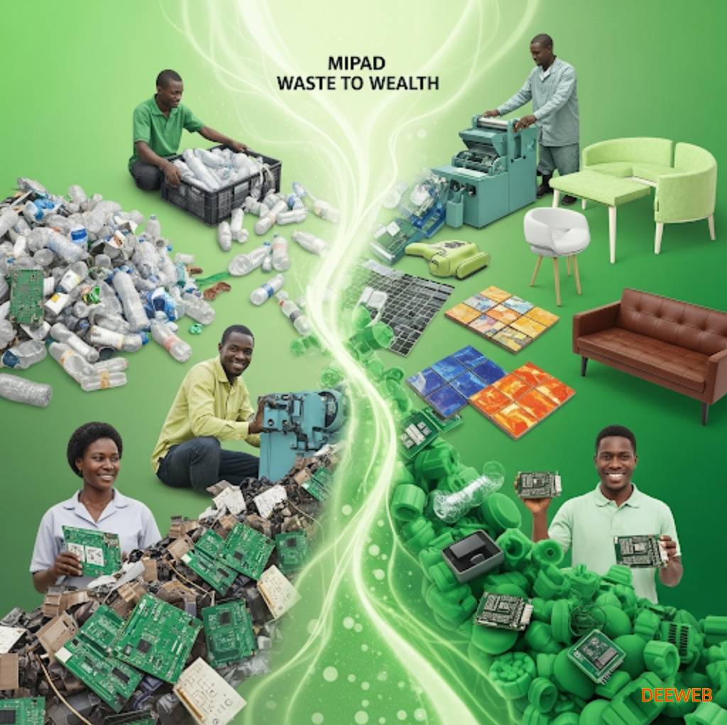 ♻️ Waste to Wealth_ MIPAD’s Plastic & E-Waste Recycling Innovation